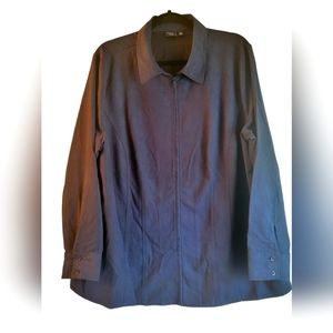 Womans Faux suede shirt jacket